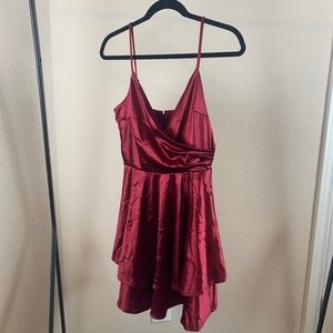 NWT‎ Love Nickie Lew wine red dress M